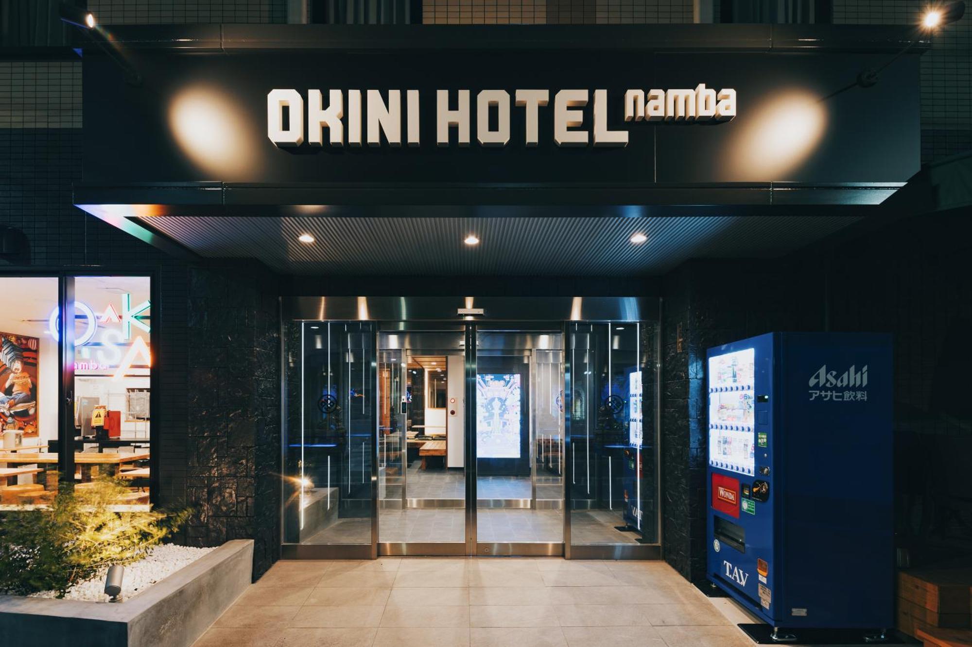 Okini Hotel Namba Osaka Exterior foto